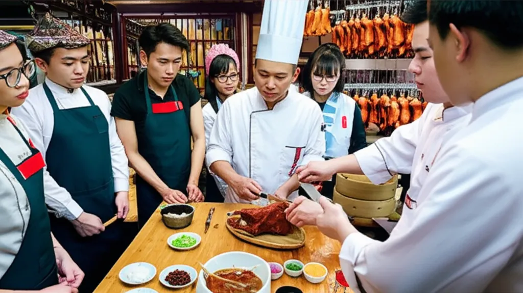 Beijing Peking Duck Preparation