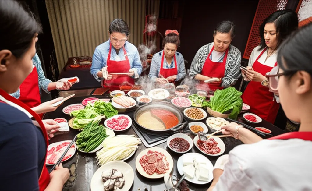 Sichuan Spicy Hot Pot Experience
